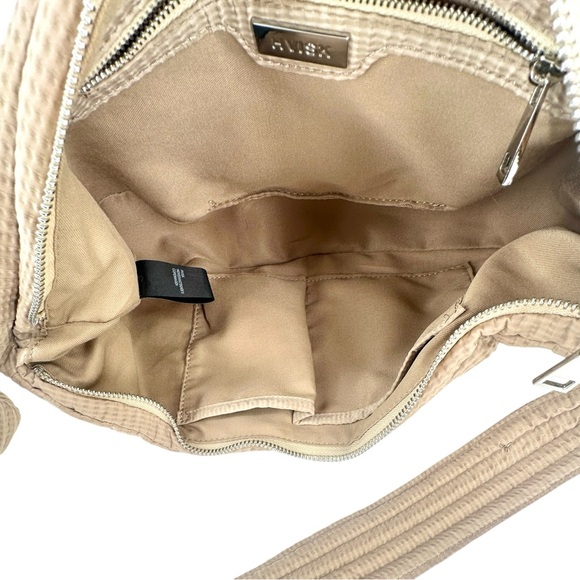 HVISK Moon Shoulder Bag - Beige Textured Knot Detail Shoulder Bag - Picture 11 of 16